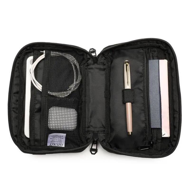 OZUKO SIim Pouch Outdoor waterproof electronic storage for daily commuting, handheld bag