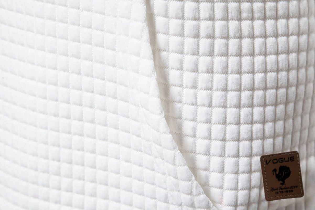 Mens Hoodies Pullover Casaul Long Sleeve Drawstring Waffle Knit Hooded Sweatshirt with Kanga Pocket