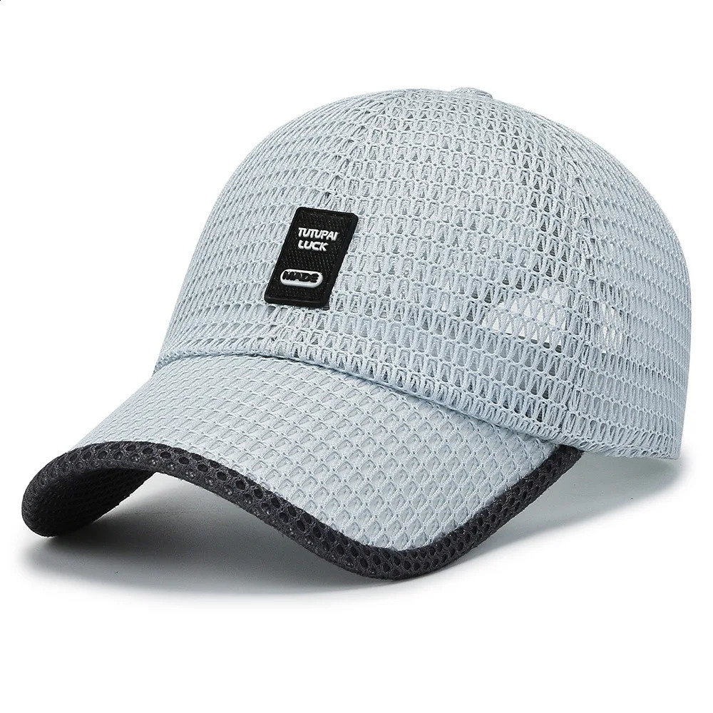NORTHWOOD Mens Mesh Baseball Cap Breathable Summer Caps Dad Hat Outdoor Fishing Hats Bone Gorras Trucker Cap 250805
