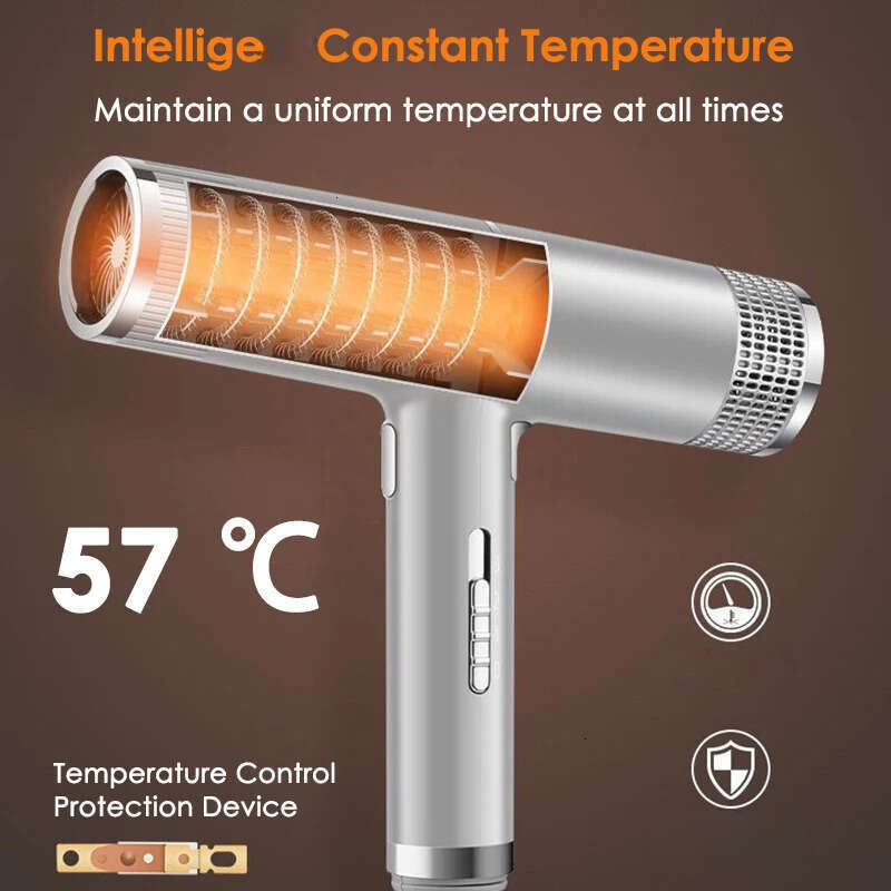 Professional Infrared Negative Ionic Dryer Cold Wind Salon Styler Tool Hair Blower Electric Blow Drier