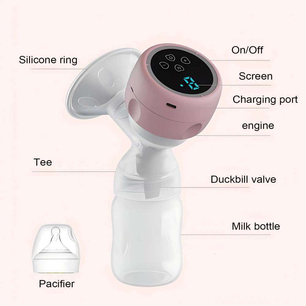 Electric Intelligent Integrated High Suction Pump Milk Postpartum Fortable Painless Lower Noise Breast