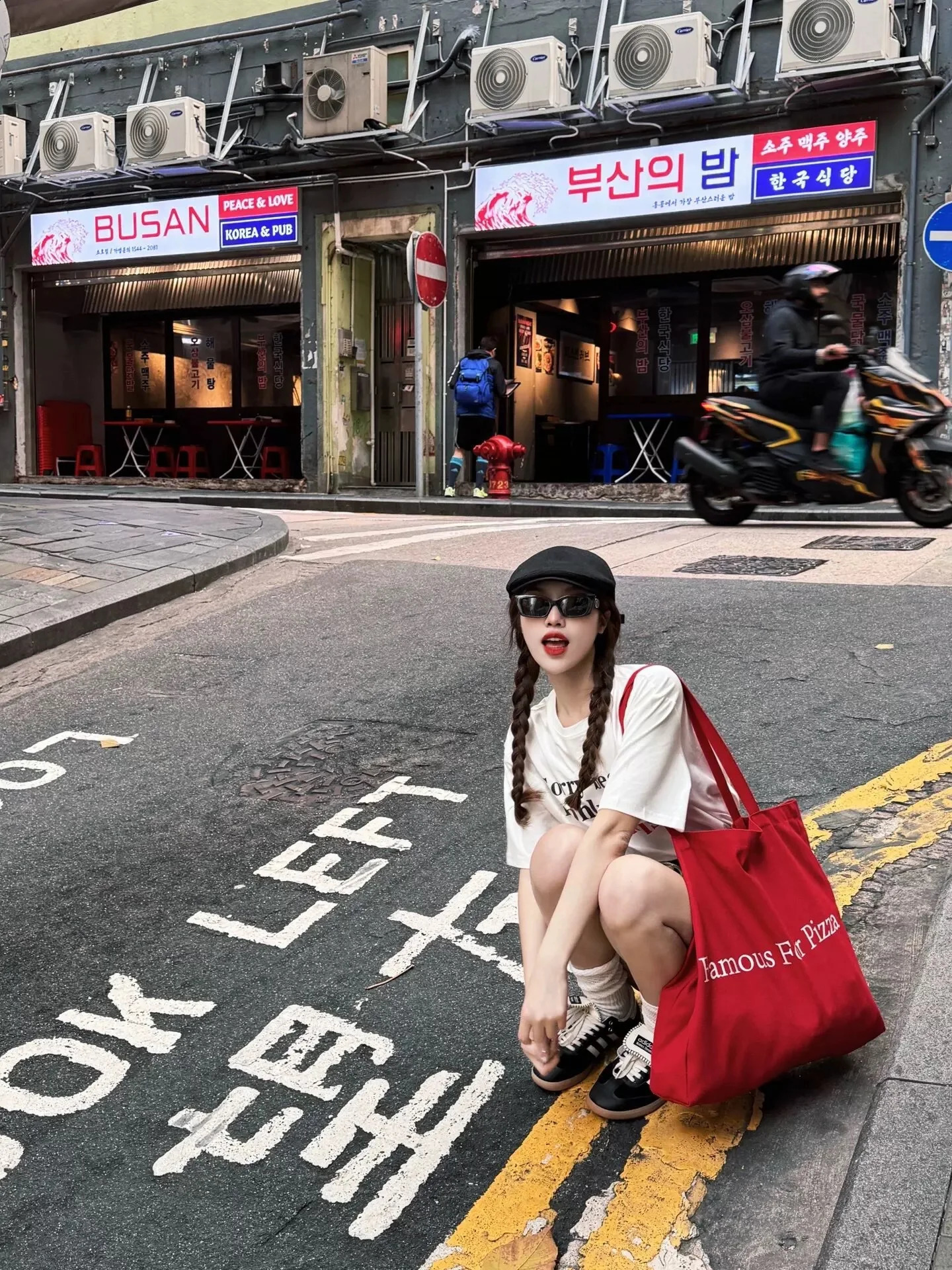 Lazy Style Red Letter Canvas Bag Large Capacity Tote Bag Casual Versatile Lightweight Shopping Bag 250809