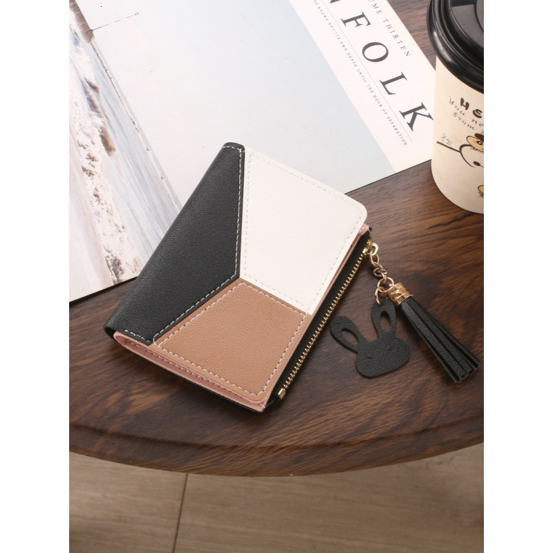 Women's European And American Luxury Bag Style Small Wallet Short Zipper 80% Off Embossed Women's Wallet Korean Version For Cross-border Ama