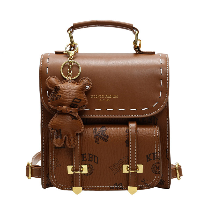 2025 New Fashion Small Double Shoulder High-end Feel School Bag Women Textured Handbag for Going Out ddmymoon