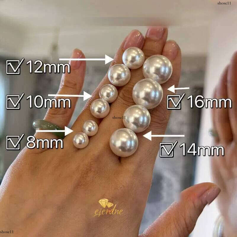 designer 999 Sterling sier pearl Stud earrings for women,Australian South Sea Studs,Tahitian big pearls earings,Fine jewelry Mommy gifts