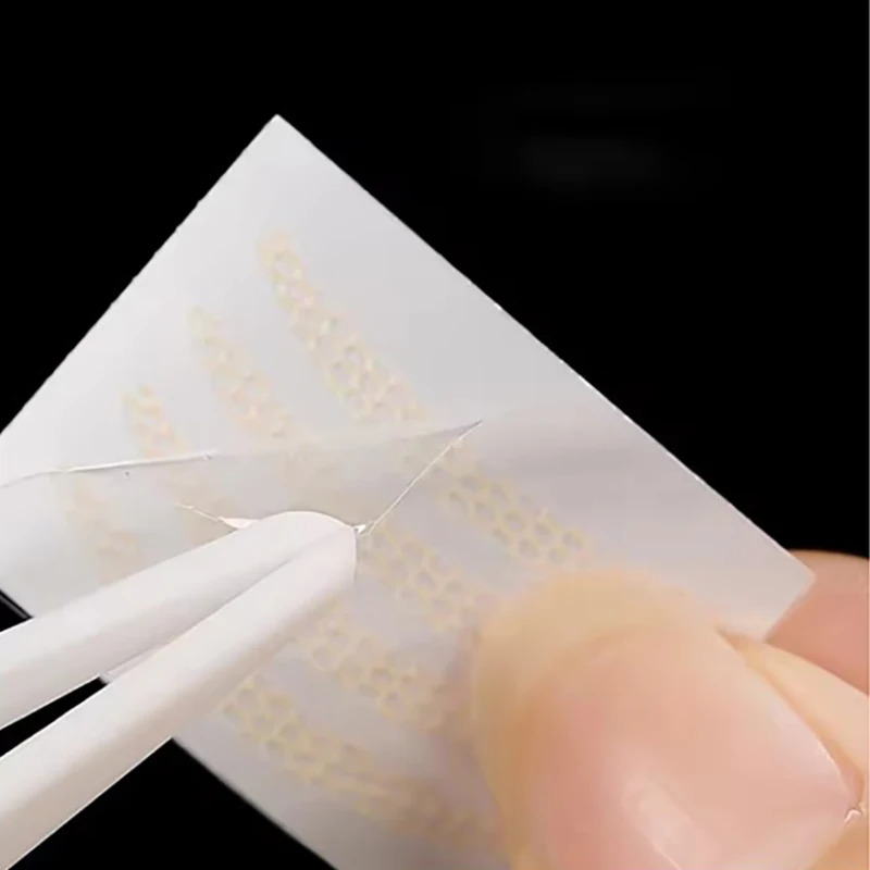 Double Eyelid Tape Makeup Tools Accessories Eyelid Tape Makeup Products Tools Lace Mesh Self-adhesive Invisible Eye Patch 250807