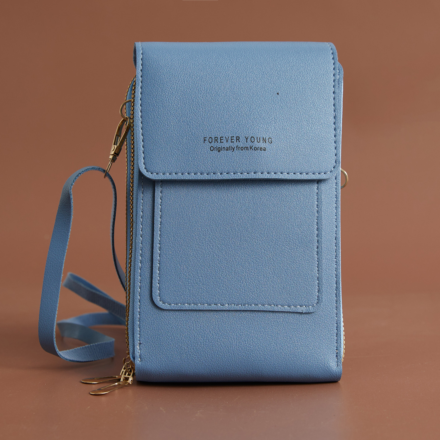 Cross-border In-stock Phone Bag For Women, High-end Feel, Crossbody Bag, Luxury Bag Mini Vertical Phone Pouch, Multifunctional Fashion Phone Bag