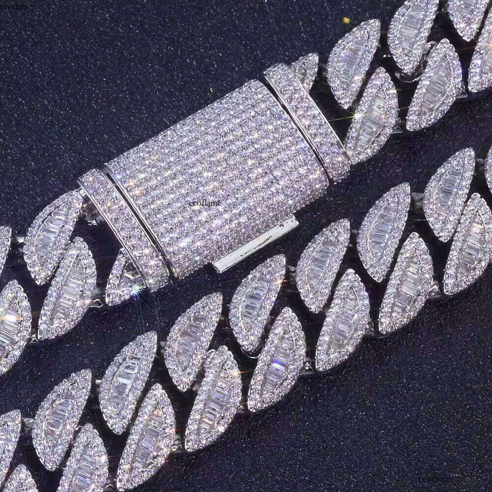 NUOYA 20MM Mixed Inlay T Shaped Cuban Link Chain Full Iced Out Cubic Zirconia Hip Hop Jewelry Gold Plated Bracelet