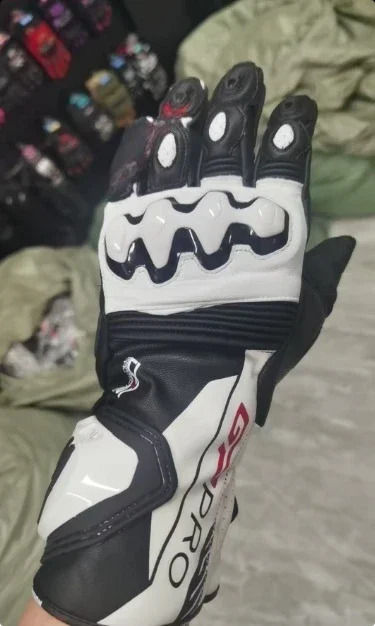 2025 GP PRO R4 Racing Motorcycle Gloves Leather Men Motorcross Gloves Anti Drop Wear-Resistant Moto Glove Cowhide Guantes Moto 250806