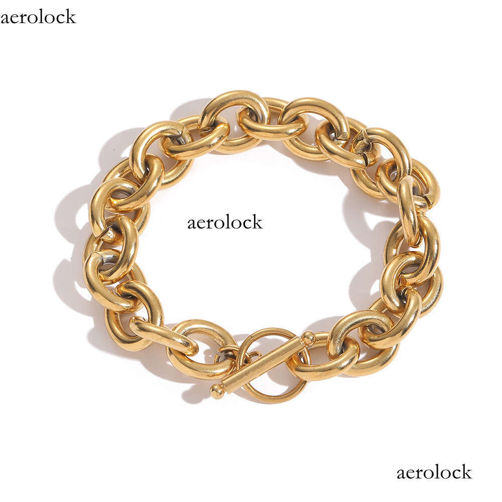 12mm Stainless Cross O Chain Trendy Hip-Hop Men's Titanium Steel Bracelet