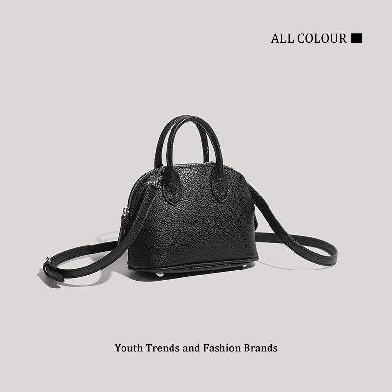 Autumn Winter New Shell Niche High-end Bowling Ball Shoulder Handbag Crossbody Bag for Women ddmymoon