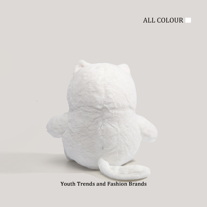 Store Cute Plush Doll Toy White Cat Stuffed Animal Sleeping Pillow Birthday Gift ddmymoon