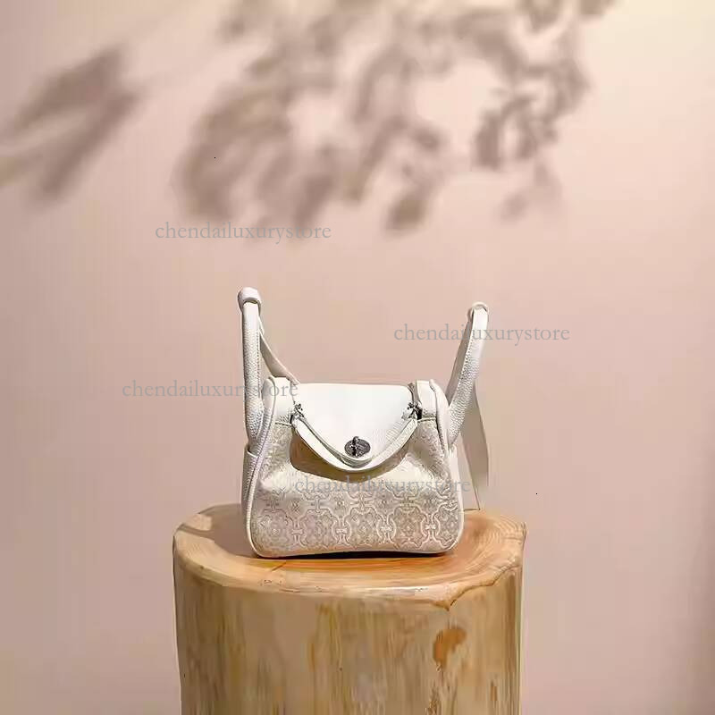 Free Shipping Designer Luxury Reproduction Lindi Bag New Chinese Women's Song Jin Handbag Fashion Premium Shoulder Bag