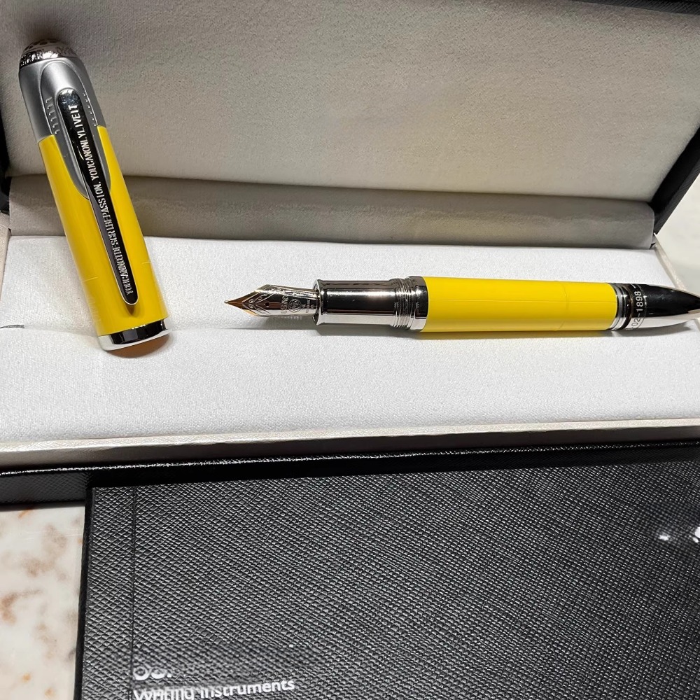 wholesale MB Pen Ballpoint Roller Ball Luxury Office Accessories School Supplie Big class series Rosso 70 Anni