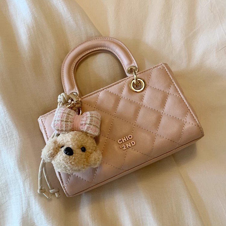 Free Shipping Designer Nanfeng Chio2nd Bach Echo Princess Diana Bag Quilted Handbag Women's High-end Shoulder Crossbody Bag