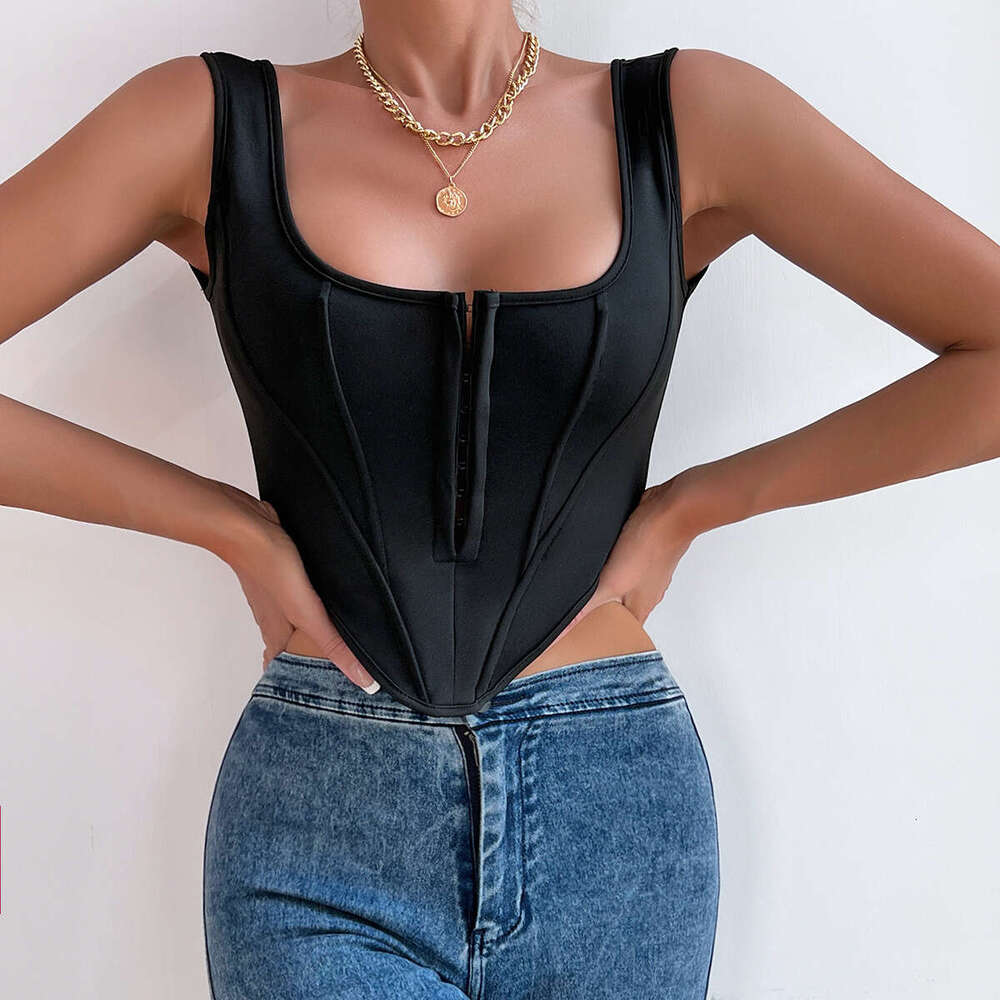 High-end Slim Fit Diamond Fishbone Vest Camisole for Women, Wearable as Inner or Outerwear, Sexy Style Top