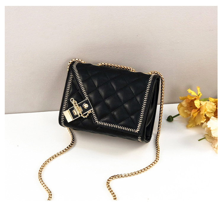 Free Shipping Designer Bag 2025 Spring/summer New Korean Style Women's Fashionable Trendy Luxury Bag Quilted Chain Bag