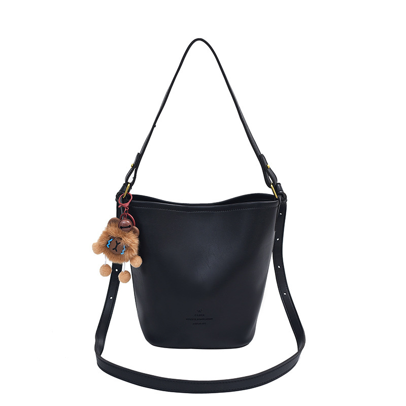 Luxury Bag Cross-border Designer Bag Trend Retro Women's Bag Fashion Simple Large Capacity Shoulder Crossbody Bag High-end Bucket Bag Mother Bag