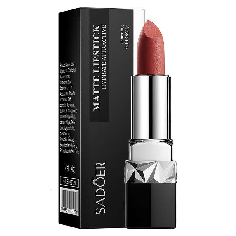 Full English SADOER Matte Velvet Glossy Texture Lipstick Series Free shipping Free shipping