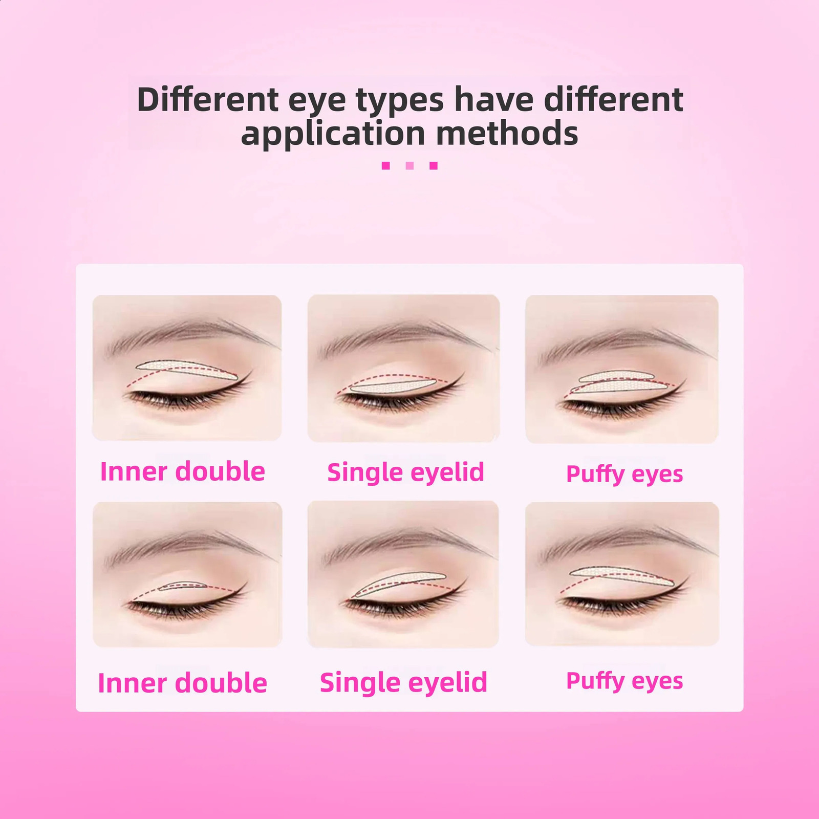 Arrebol Invisible Natural Eyelid Tape Sticker - Skin-Friendly Long Lasting Hold for Monolid Eyelid Hooded Eyes Waterproof 250807