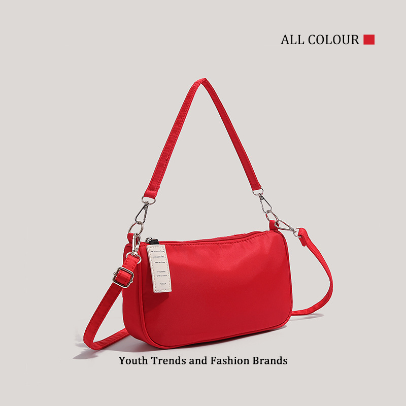 Nylon Casual for Women Fresh Style Girl Underarm Commuter Crossbody Bag ddmymoon