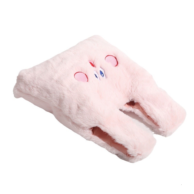 Plush Handbag Student Cute Soft Girl Cartoon Embroidered Makeup Bag ddmymoon