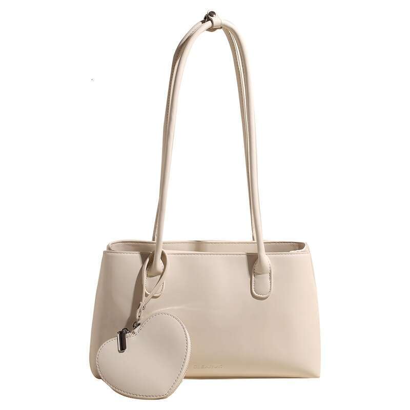 Tote for Women, Handbag with High-end Feel, Large Capacity, Solid Color, Simple Underarm Bag, Small Square Bag