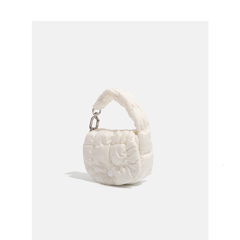Korean Pleated Cloud Bag for Women 2025 New Versatile Mini Handbag ddmymoon