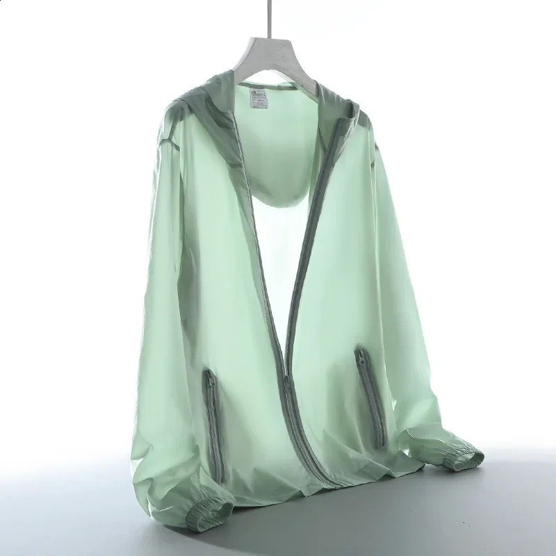 Summer 50 UV Sun Protection Mens Clothing Skin Coats Breathable Cooling Nylon Silk Hooded Windbreaker Men Casual Jackets 8XL 250809