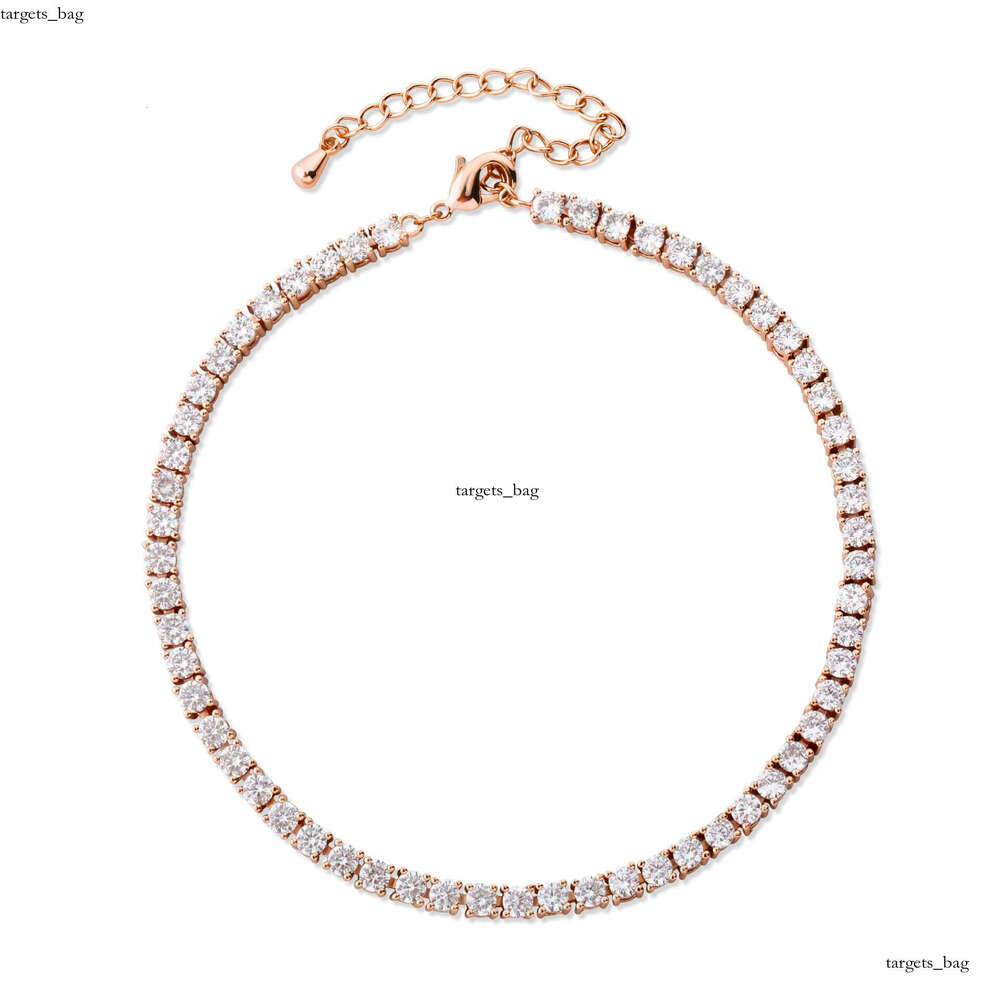 3/4/5/6MM Light High-End Starry Sky for Women Minimalist Style Niche Exquisite Geometric Anklet with Rhinestones
