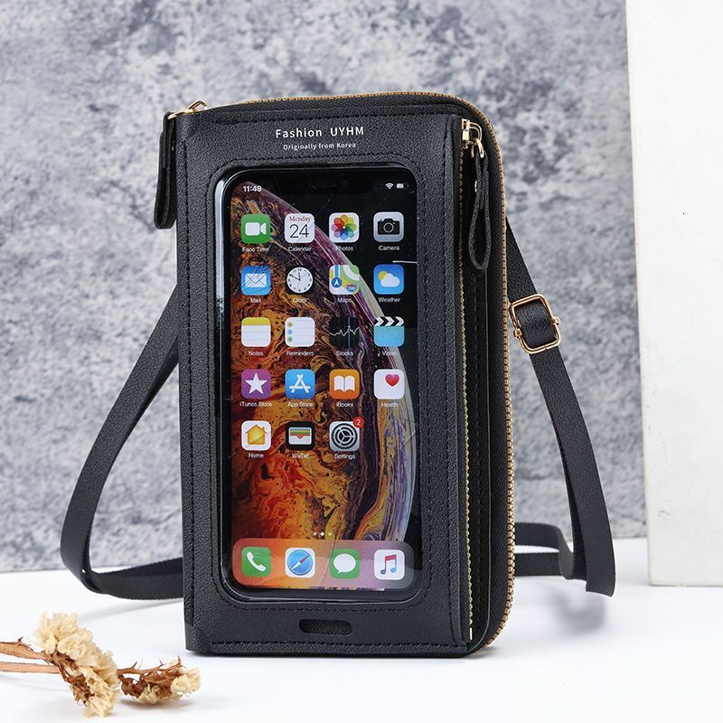 2025 Touchscreen Phone Luxury Bag Bag For Women, Crossbody Anti-theft Multifunctional Shoulder Versatile Transparent Mini Bag Wallet Phone Pouch