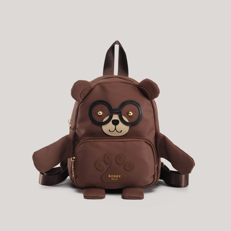2025 New Cute Cartoon Spring Outing Small Backpack Ins Simple Color-Block Forest Style Student Travel Shopping Mini ddmymoon
