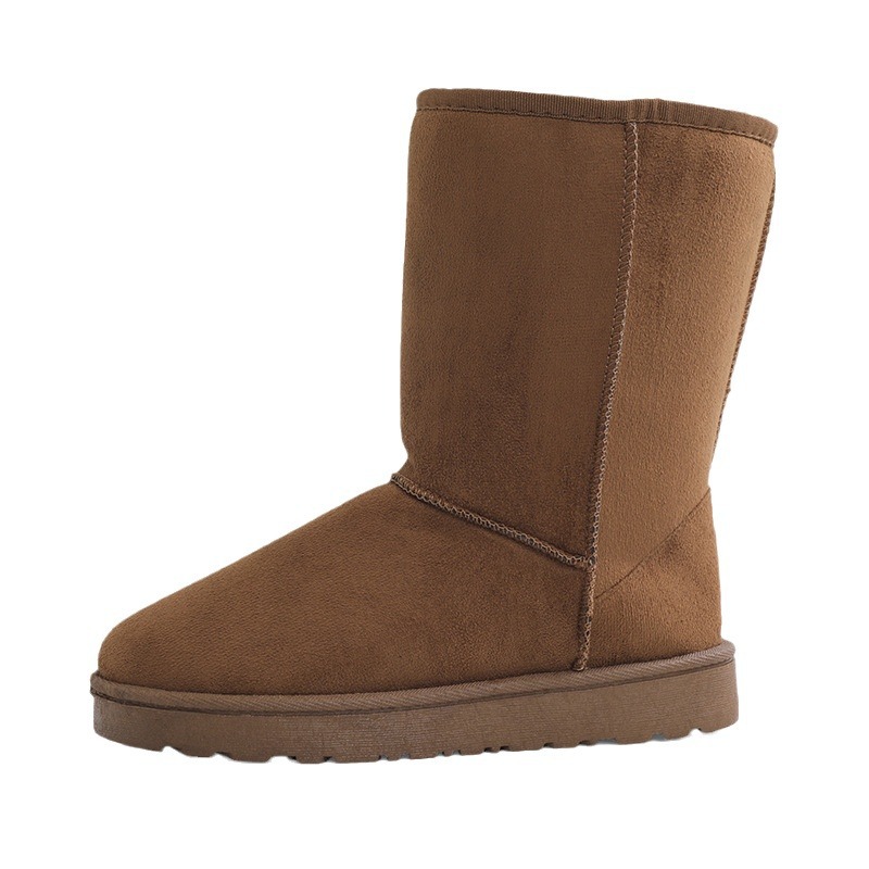 hot Free delivery designer woman boots Comfortable fleece warm midsole boots wear resistant and non slip boots