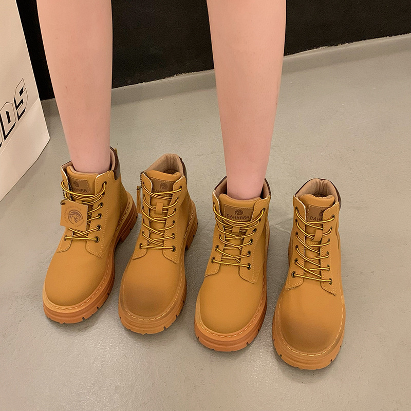 hot Free delivery designer woman boots High top Martin boots warm workwear boots anti slip and wear resistant