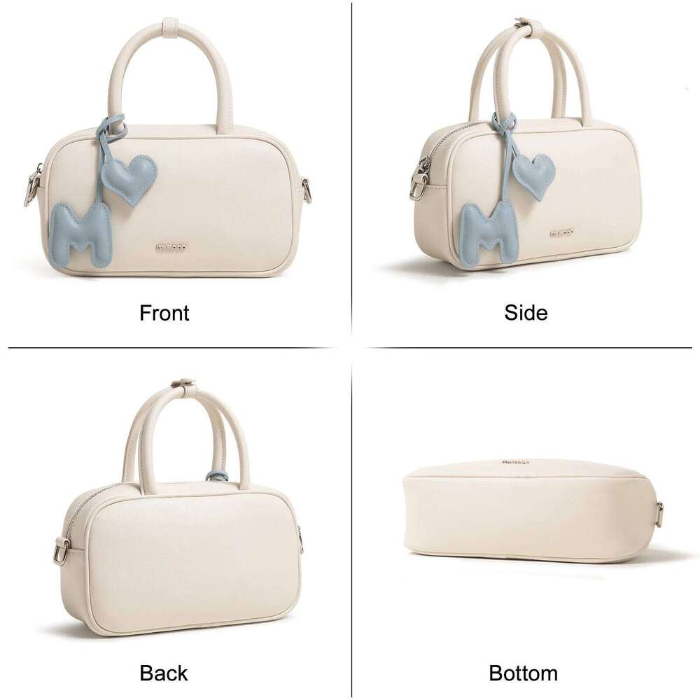 Designer Bag Luxury Bag ITAMOOD Bowling Bag Women Original Design Leather Cowhide Shoulder Crossbody Handbag Boston Summer Makeup Valentine Gift Schoo