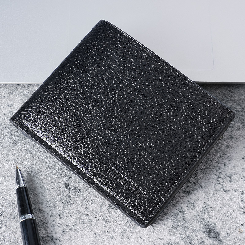 Short Wallet With Zipper Men's Leather Wallet Horizontal Men's Wallet Wholesale Ultra-thin Student 80% Off Luxury Bag Simple PU Leather