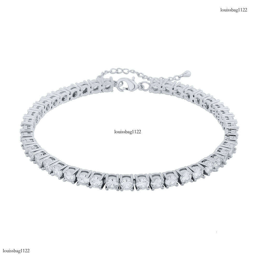 3/4/5/6MM Light High-End Starry Sky for Women Minimalist Style Niche Exquisite Geometric Anklet with Rhinestones