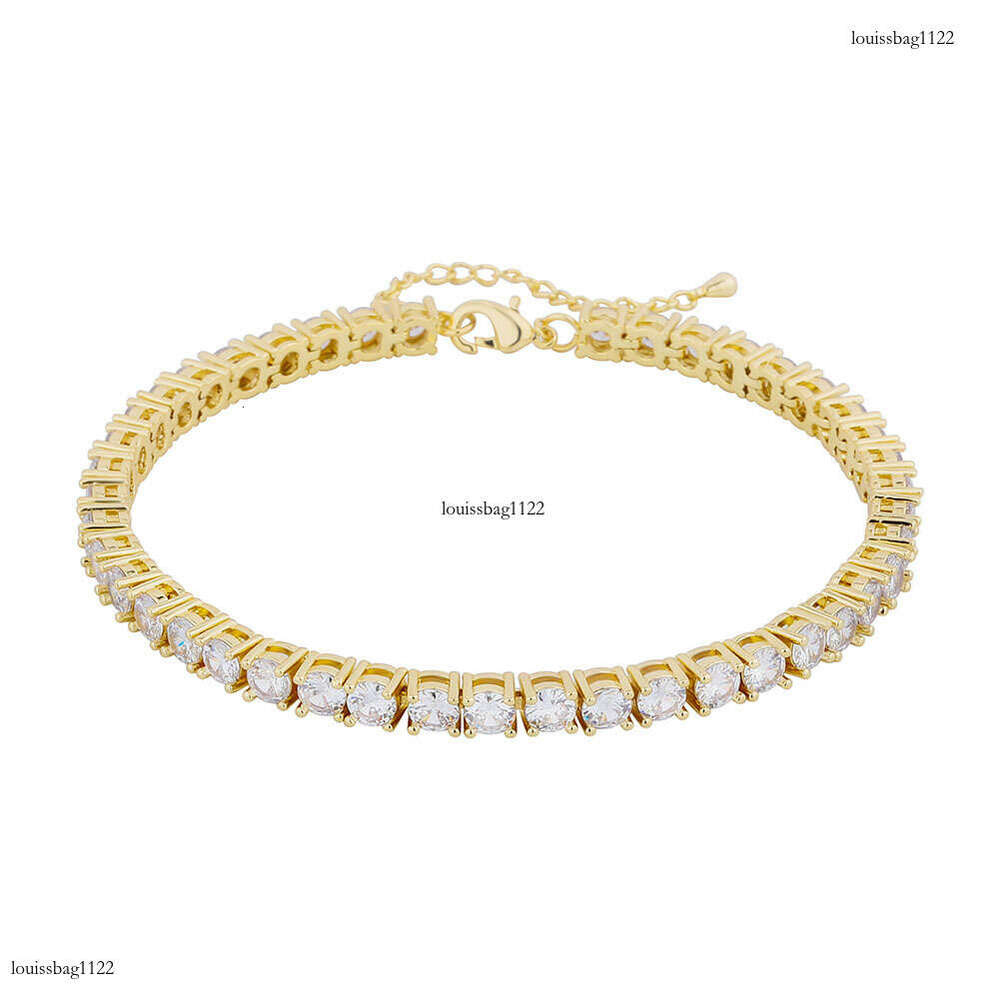 3/4/5/6MM Light High-End Starry Sky for Women Minimalist Style Niche Exquisite Geometric Anklet with Rhinestones