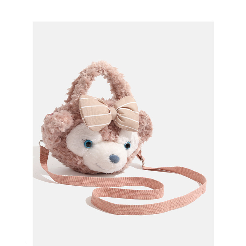 StellaLou and Shelly Rose Handbag Cute Plush Cartoon Shoulder Crossbody Bag ddmymoon