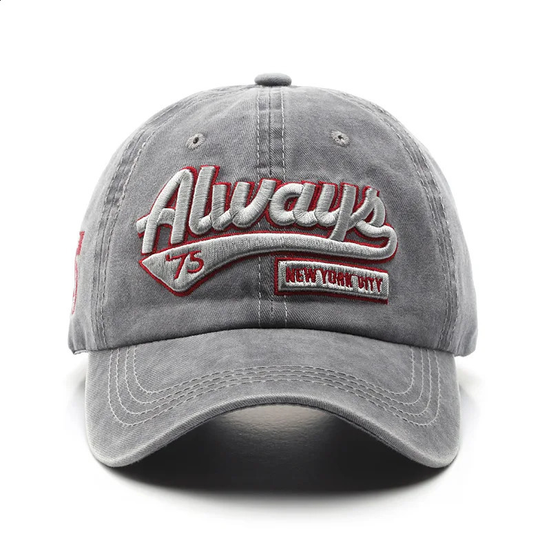Summer Women Men Baseball Cap Fashion Letter Embroidery Hat Vintage Washed Cotton Unisex Hip Hop Sun Hat Casquette 250805