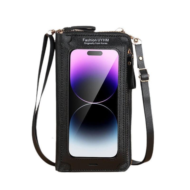 2025 Touchscreen Phone Luxury Bag Bag For Women, Crossbody Anti-theft Multifunctional Shoulder Versatile Transparent Mini Bag Wallet Phone Pouch