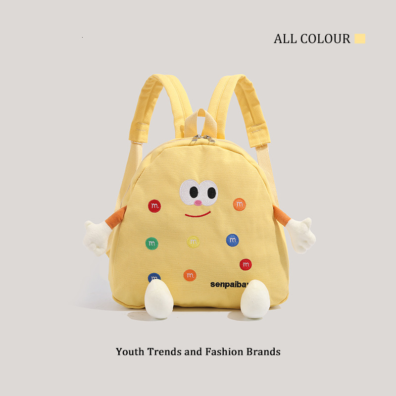 Cute Cookie Biscuit for Elementary Students Children's School Bag Kindergarten Lightweight Backpack ddmymoon