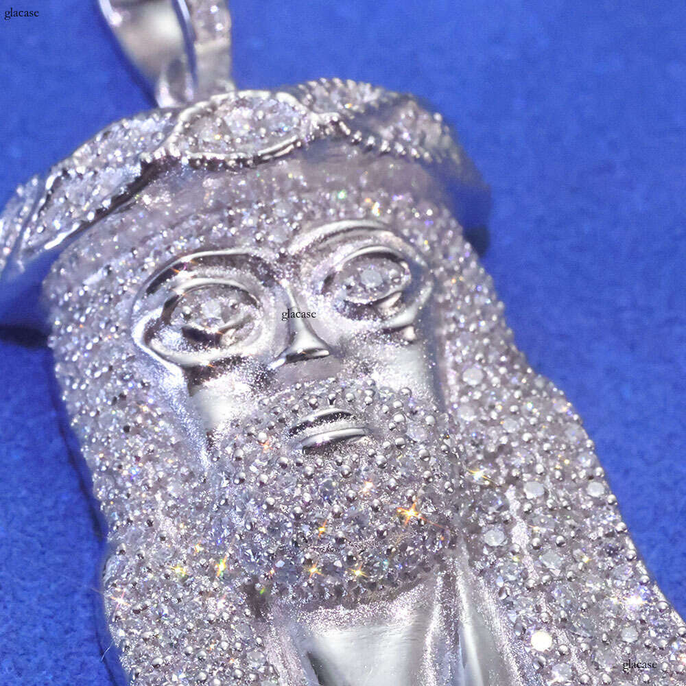 Hip-Hop Iced Out VVS Moissanite Men's Avatar Trendy High-End Pendant Jewelry