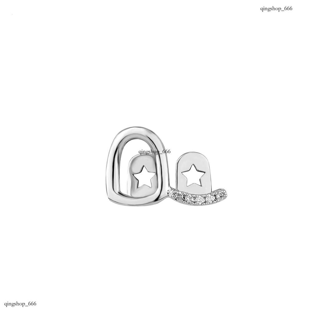 Zircon Hollow Double Inlay Set Daily Street Cool Dia-Encrusted Teeth Hip-Hop Versatile Gold Accessories