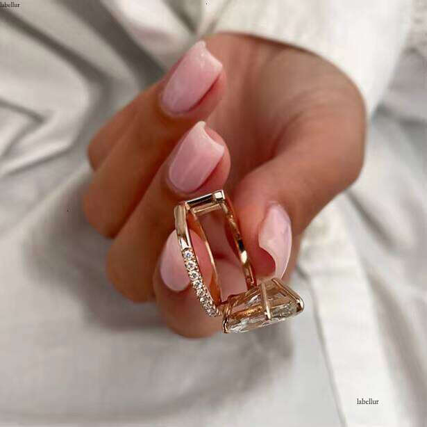 Customize Unique Cubic Zirconia Eternity Cz Dia Couple Engagement Rings Sterling Sier Ring for Women
