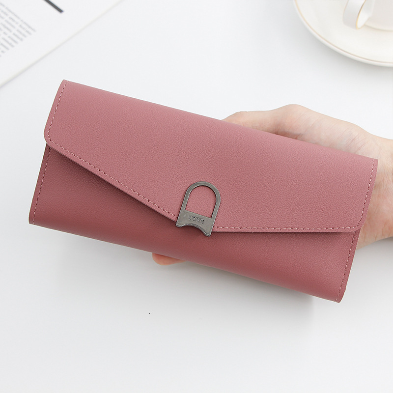 New Korean Style Women's Wallet Long Women's Clutch Fashion Luxury Bag Large Capacity 70% Off Coin Purse Women's Wallet