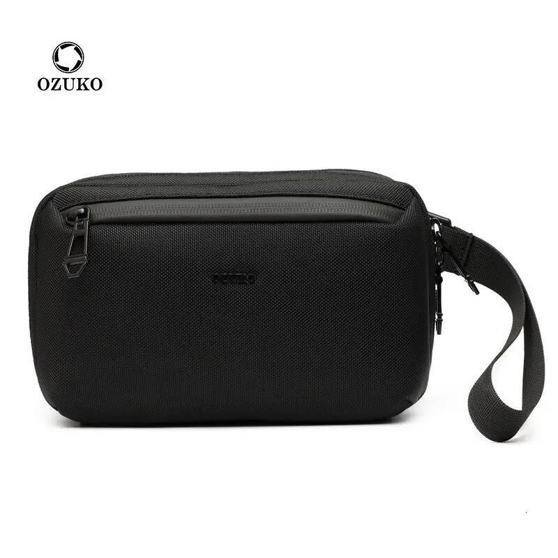 OZUKO SIim Pouch Outdoor waterproof electronic storage for daily commuting, handheld bag