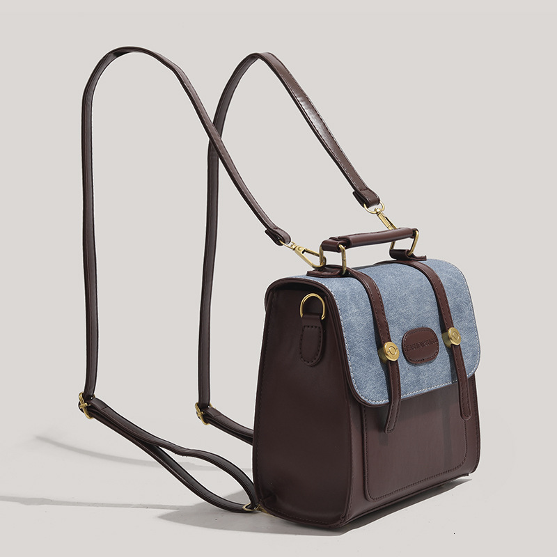 2025 New Trendy College Class Backpack Versatile Single Shoulder Women's Crossbody Bag ddmymoon
