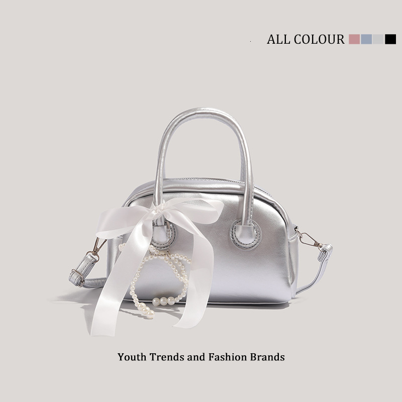 Korean Handheld Bowling Ball for Women Trendy Fashion Shell Versatile Crossbody Bag ddmymoon