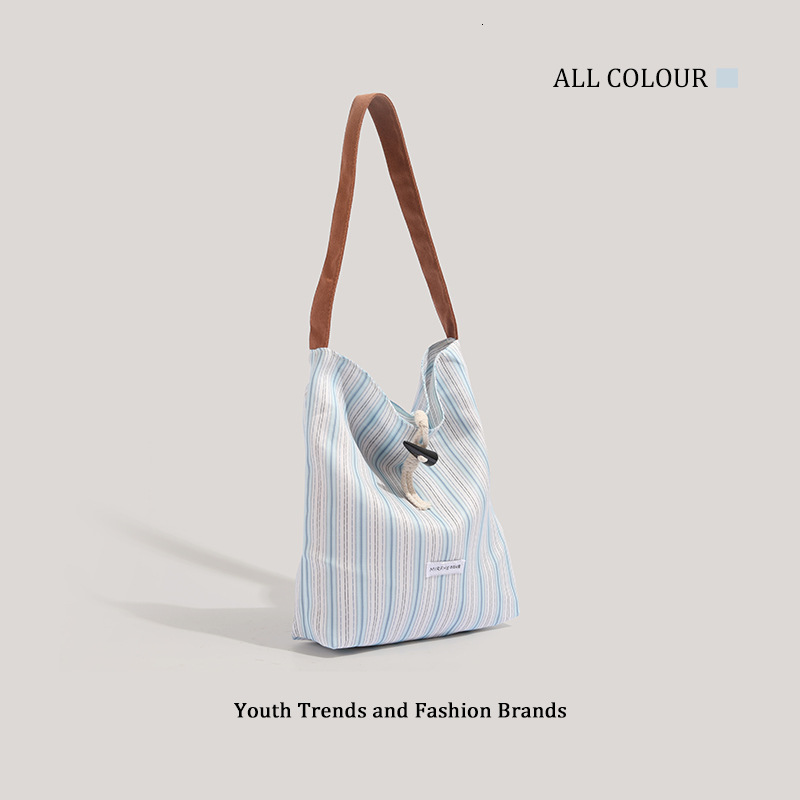 Large Capacity Canvas 2025 New Fashion Casual Underarm Commuter Shoulder Tote Bag ddmymoon